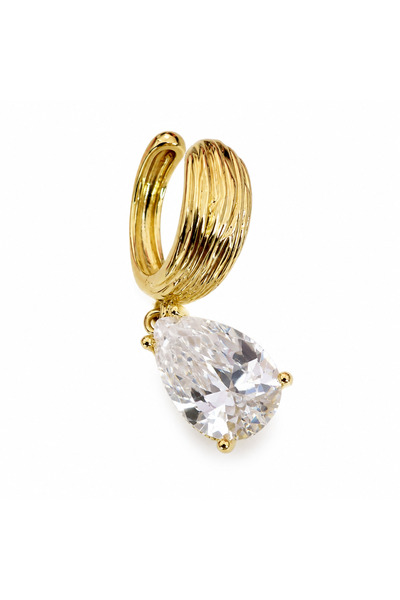 neslyaccessories Drop stone ear cuff