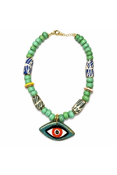 neslyaccessories Bijou Necklaces - Multicolor - Zircon