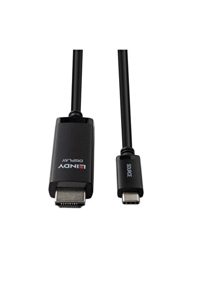 Bark and Lindy Cablu adaptor Lindy USB C la HDMI 8K60, lungime cablu 1m, Stan...