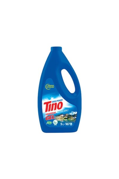 tino universal liquid detergent, mountain spring 5l, 167 washes