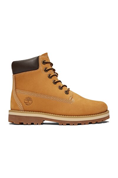 Timberland Courma Kid Mid Lace up Boot Children's Yellow Boots