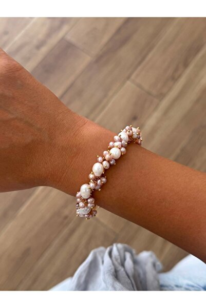 neslyaccessories Handmade natural pearl bracelet