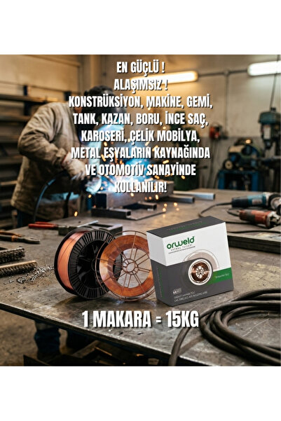 ORWELD ORW SG2 1,2mm GAZALTI KAYNAK TELi (1 Makara = 15kg)