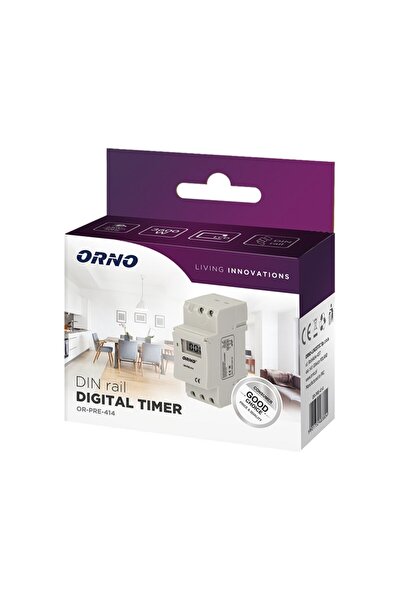 Orno Temporizator pentru șină DIN - ON-PRE-414