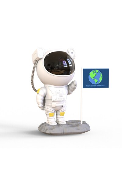 Altele Lampa de veghe cu proiectie stelara, galaxii, proiector tip astronaut ...