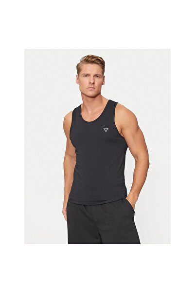 Guess Maiou bărbați U97M02KCD31 Negru