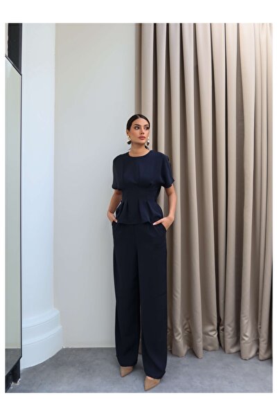 ESRAHELVACI Two Piece Sets - Dark blue - Long