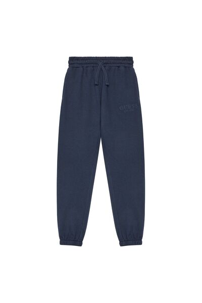 Guess Pantaloni de trening pentru băieți L5YQ19KAV34 Albastru închis