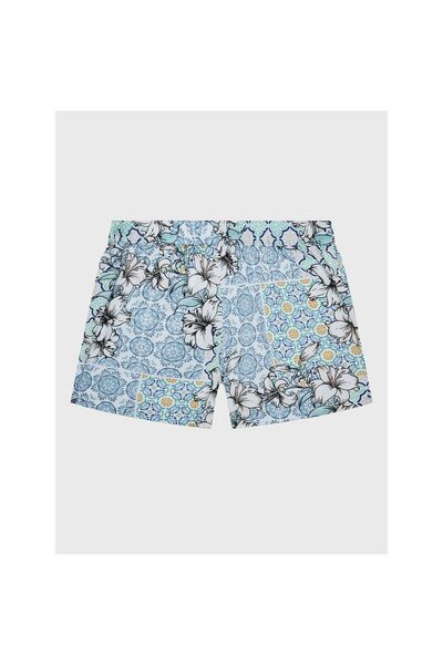 Guess Pantaloni scurți din material textil pentru fete K3GD06WFBN0 Albastru