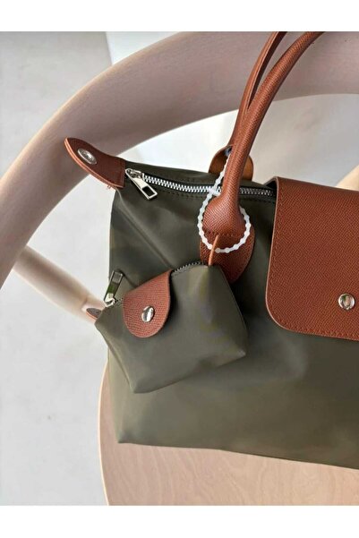 Askora Loren Women's Mini Charm Detailed Parachute Fabric Shoulder Bag/Casual...