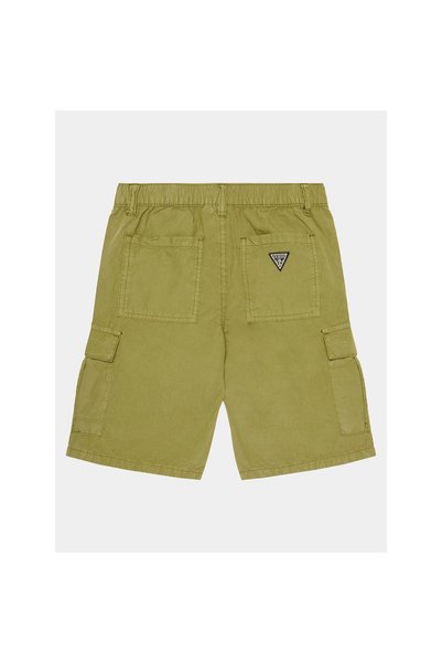 Guess Pantaloni scurți din material textil pentru băieți L4GD23WBHQ0 Verde