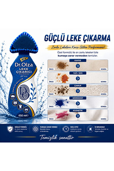 Özel Fırçalı Genel Leke Çıkarıcı