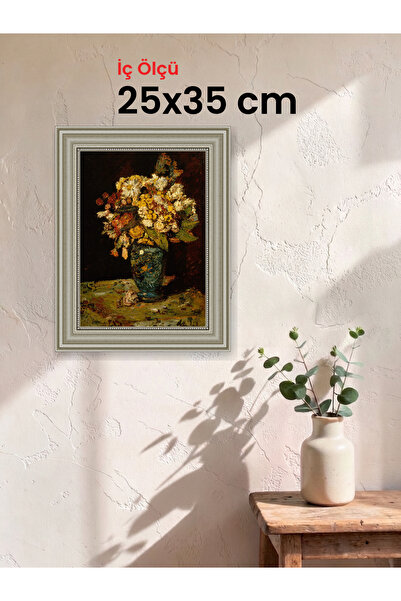 HARS Gallery Klasik Gümüş Çerçeve 25 x 35 cm Camlı