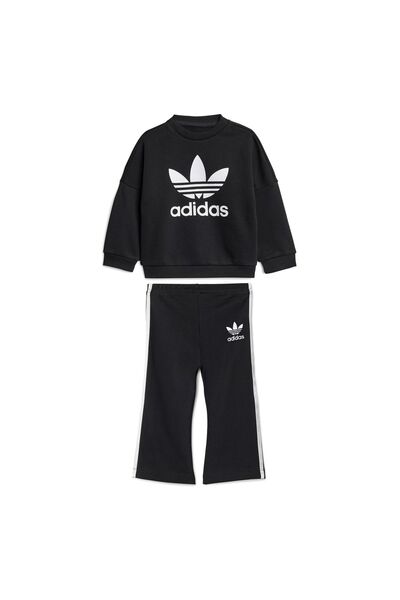 adidas Set hanorac și colanți pentru fete JC7867 Negru