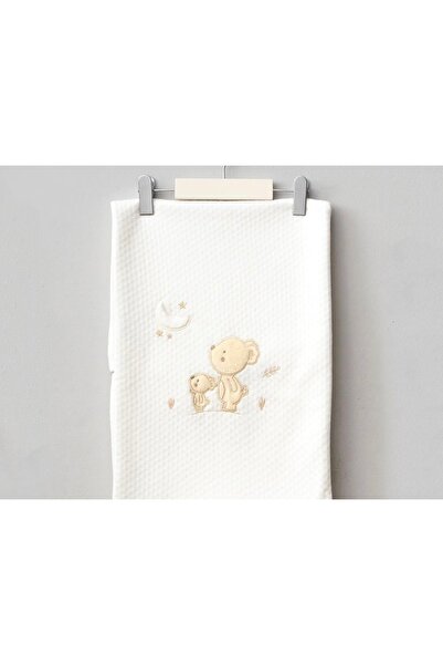 Bebitof Baby & Kids Blankets - Ecru - Plain