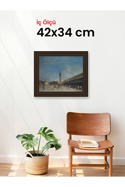 Gallery Klasik Kahverengi Çerçeve 42 x 34 cm Camlı