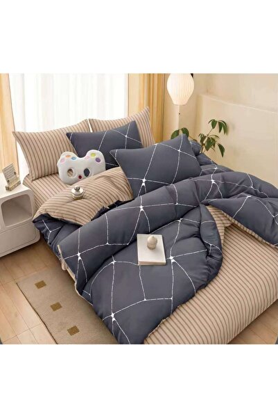 CHIRASO Double Bedding Sets - Gray - Flat