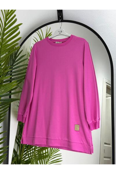 ÖZNE BUTİK Modest Tunics - Pink - Regular fit