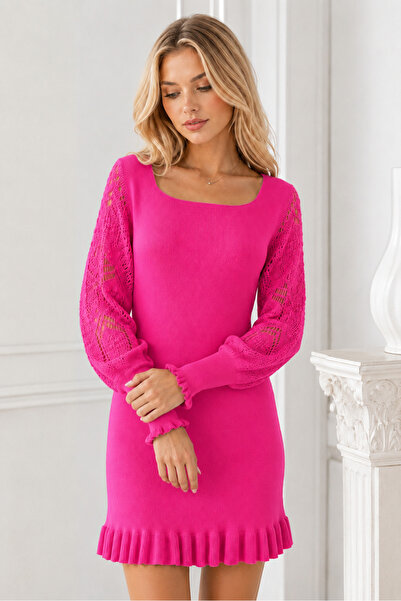 AQE FASHION Dresses - Pink - Basic