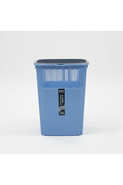 AKDC Kitchenmark Blue Square Plastic Waste Bin – 9.5 Litre