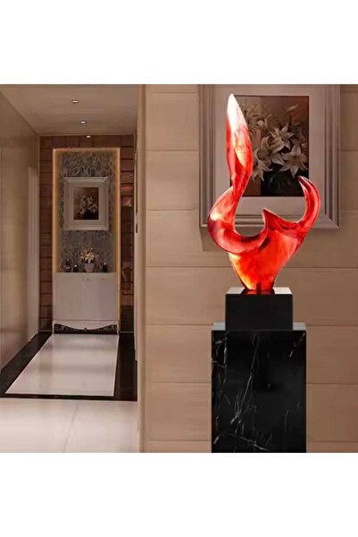 Premium el yapımı soyut dekoratif heykel 2 , lüks ev aksesuarları ve biblo, ev ofis dekorasyon, 3D aksesuar kırılmaz hafif