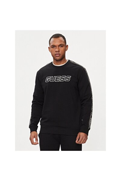 Guess Bluză bărbătească Z4GQ24K6ZS1 Negru