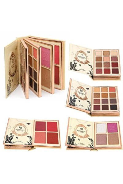 real beauty طقم مكياج رباعي الطبقات RB 1181