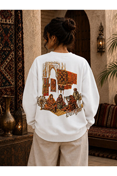 ZAVIXO Sweatshirts - White - Oversize