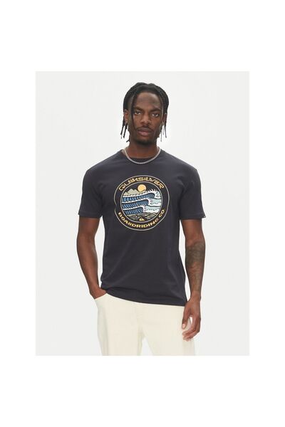 Quiksilver Cămașă cu mânecă scurtă pentru bărbați EV THREE SEAS SS bleumarin