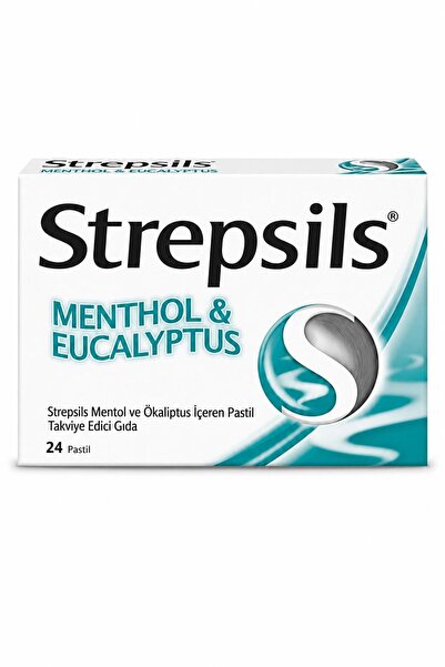 STREPSİLS Mentollü 24 Pastil