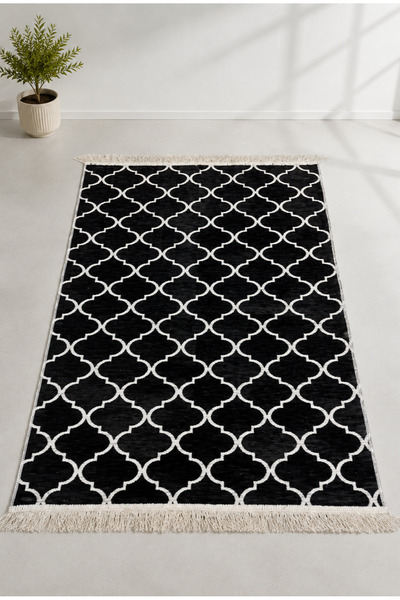 LUNGA VİTA Kilim Paspas Çok Amaçlı Halı Makinede Yıkanabilir Toz Yapmaz