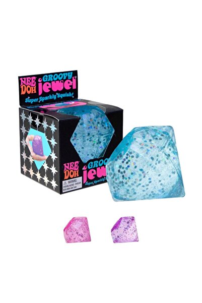Needoh Bijuterie Groovy, Diamant cu Sclipici, Moale la Atingere, 3+