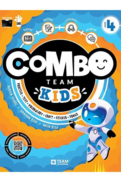TEAM ELT PUBLISHING 4. Sınıf Combo Team Kids İngilizce Practice Test Vocabula...