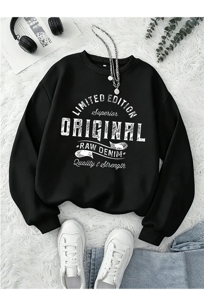 uyguntarz Sweatshirts - Black - Casual