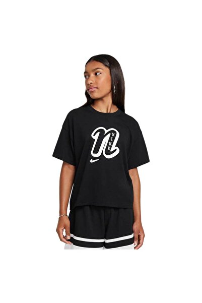 Nike Παιδικό Κοντομάνικο Αθλητικό Μπλουζάκι S / 8-10 ετών