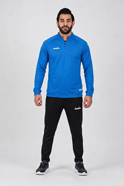 Diadora Комплект спортен анцуг - Синьо - Графика
