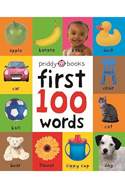 GENERAL أول 100 كلمة: كتاب لوحي مبطن