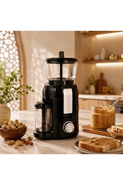Biki 800W Peanut and Nut Butter Maker Machine with Stainless Steel Grinding P...