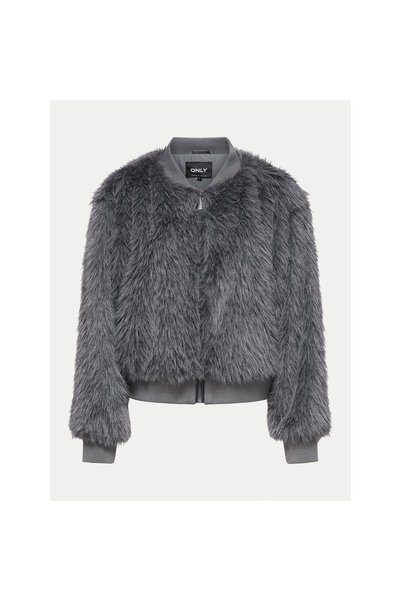 ONLY 15322405 Onlmanny Faux Fur Bomber Cc Otw Jachetă din piele de căprioară ...