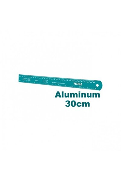 TOTAL Rigla din Aluminiu de 30cm