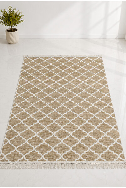 LUNGA VİTA Kilim Paspas Çok Amaçlı Halı Makinede Yıkanabilir Toz Yapmaz