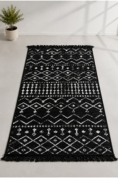 LUNGA VİTA Kilim Paspas Çok Amaçlı Halı Makinede Yıkanabilir Toz Yapmaz