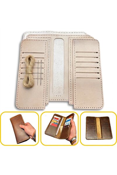 ipekbazaar Wallets - Beige - Genuine leather