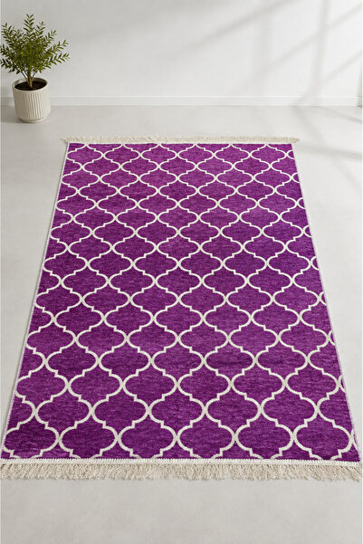 LUNGA VİTA Kilim Paspas Çok Amaçlı Halı Makinede Yıkanabilir Toz Yapmaz