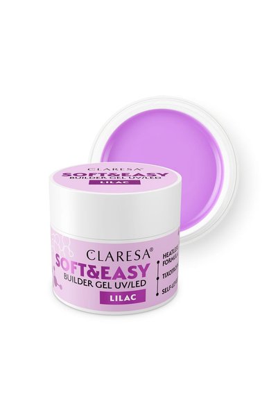 Claresa Gel bud SOFT&EASY BUILDER GEL 45 g LILAC