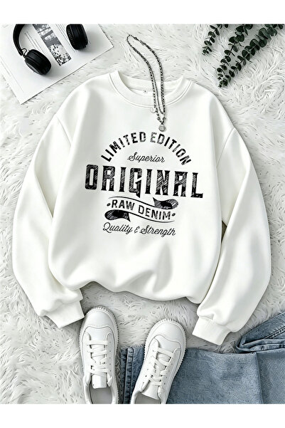 uyguntarz Sweatshirts - White - Casual