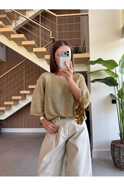 MareandCo Blouses - Gold-colored - Loose