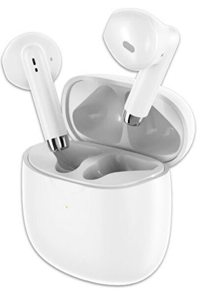 Audeeo Orbiter II Ακουστικά Bluetooth Handsfree με Θήκη Φόρτισης Λευκά