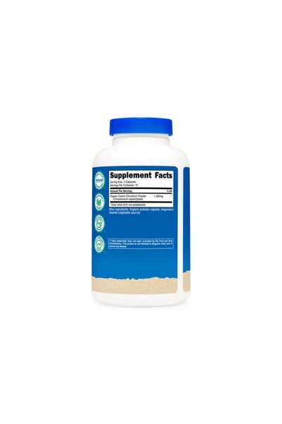 Nutricost Organic Ceylon Cinnamon 1200 Mg 240 Capsules - Organic Ceylon Cinnamon Supplement