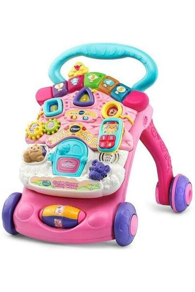 GENERAL First Steps^Ar by Vtech Baby Walker (Pink Color)